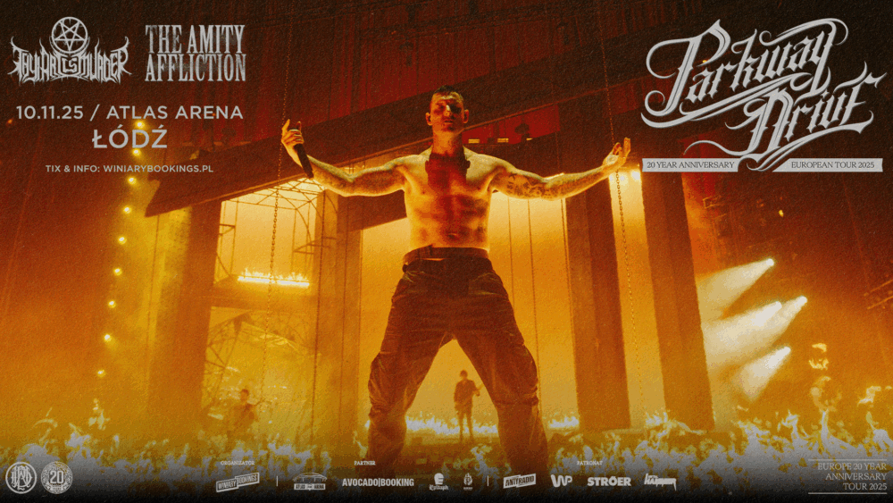 Łódź, Atlas Arena, Koncert, Parkway Drive