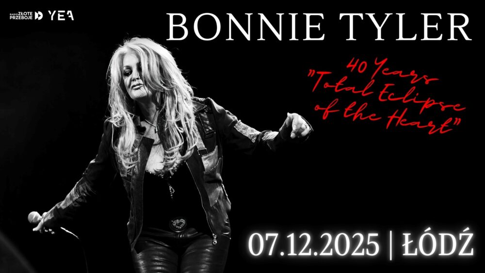 Łódź, Atlas Arena, Koncert, Bonnie Tyler – 40 Years „Total Eclipse of the Heart”