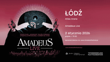 plakat koncertu Amadeus Live w Atlas Arenie