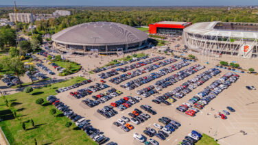 Łódź Atlas Arena Koncerty Parkingi Samochody