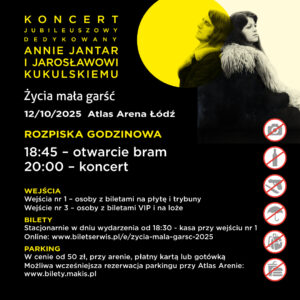 Łódź Atlas Arena Koncert Życie Mała Garść