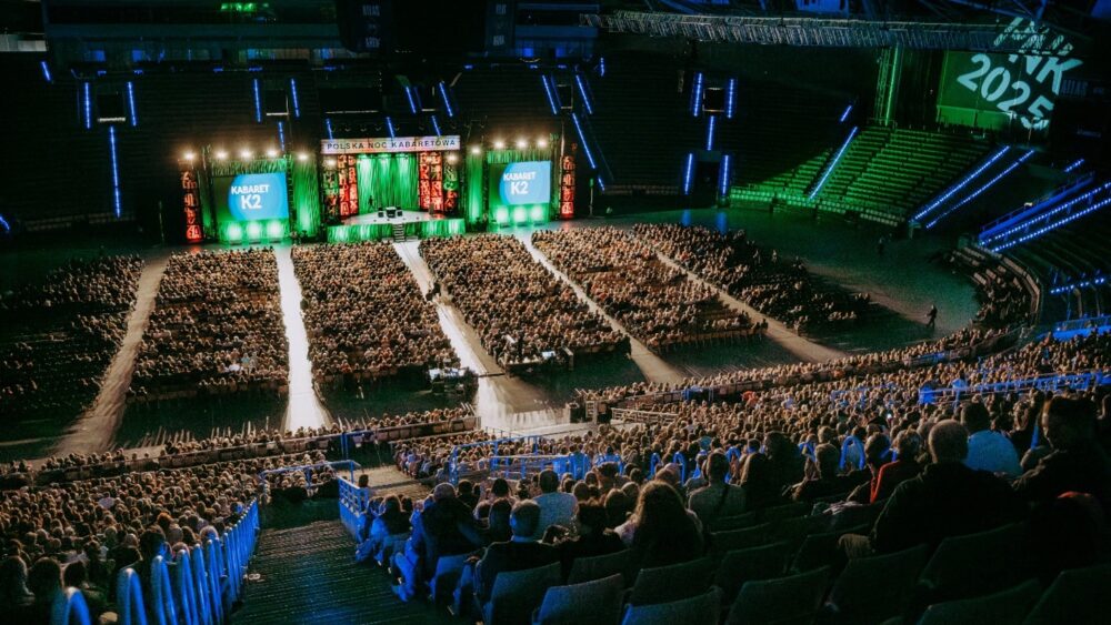 Zdjęcie Polskiej Nocy Kabaretowej W łódzkiej Atlas Arenie