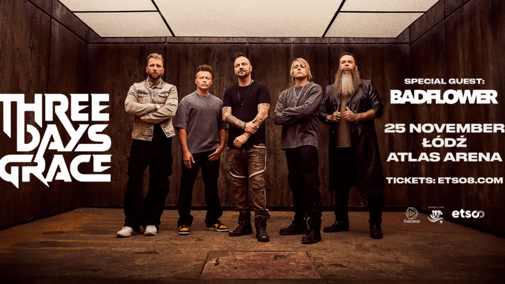Three Days Grace w Atlas Arenie w Łodzi