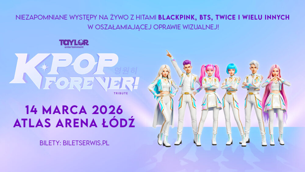 k-pop forever grafika informacyjna plakat koncert 14 marca 2026 kpop