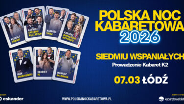 Polska noc kabaertowa w atlas arenie w łodzi