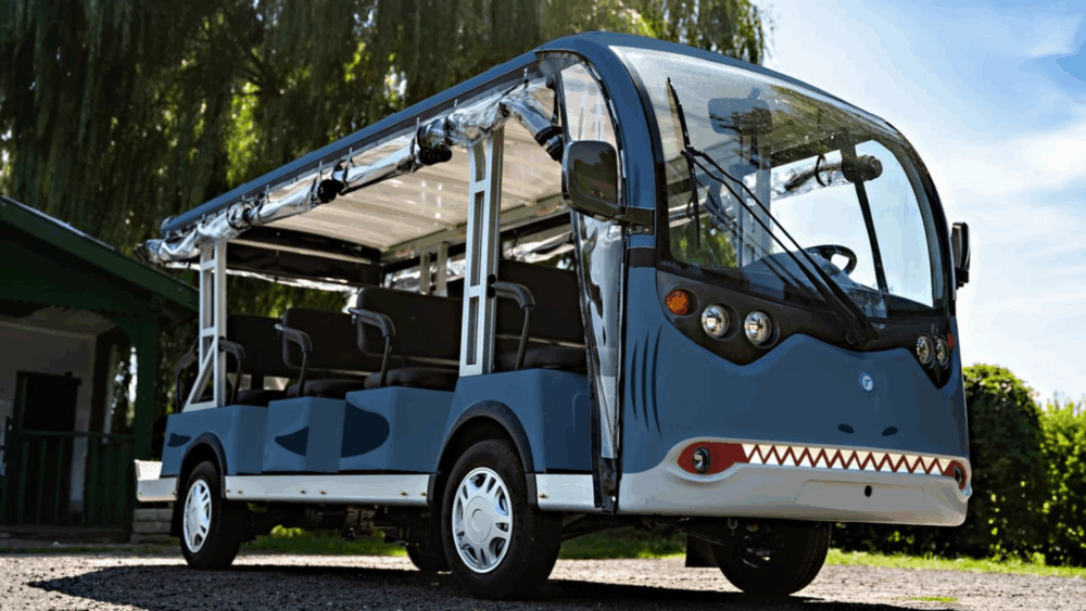 Zdjęcie promująca elektryczne meley w łodzi w atlas arenie