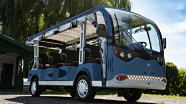 Zdjęcie promująca elektryczne meley w łodzi w atlas arenie