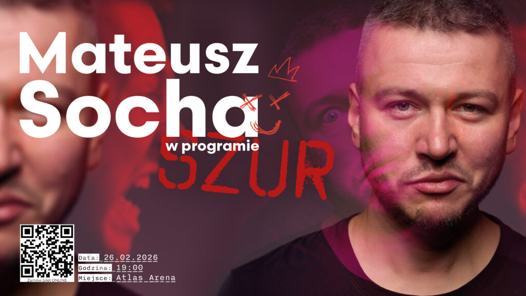 mateusz Socha w Atlas Arenie w łodzi