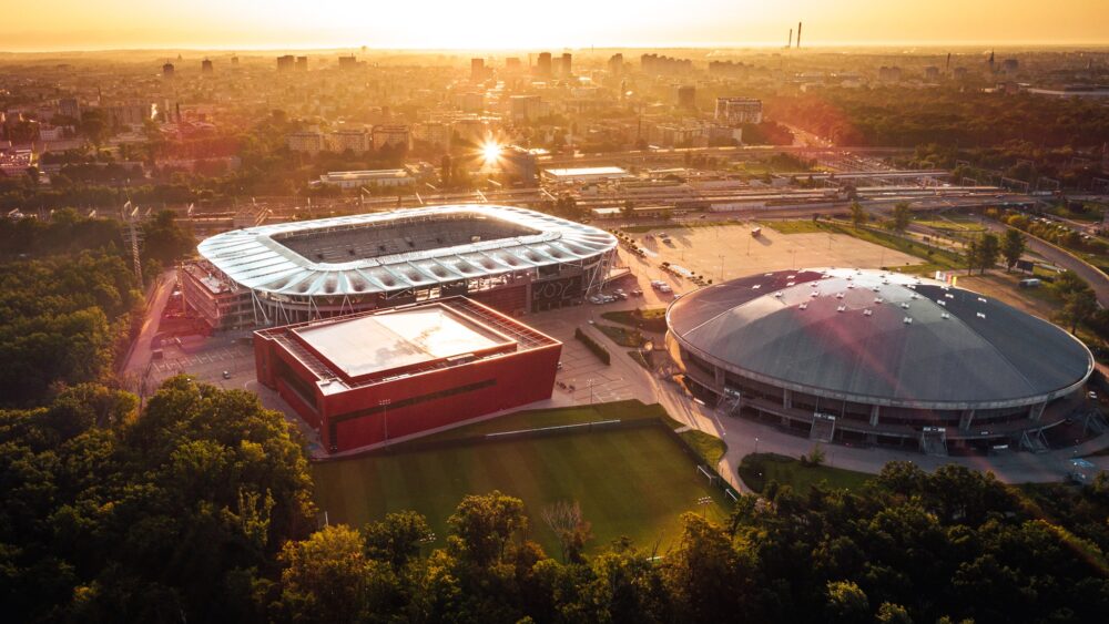 Sport Arena obok Atlas Areny w Łodzi