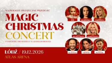 sobota 19.12 - MAGIC CHRISTMAS CONCERT