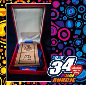 brązowy medal do licytowania na wośp z atlas areny w łodzi