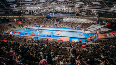 pełna hala Atlas Arena podczas Orlen Cup