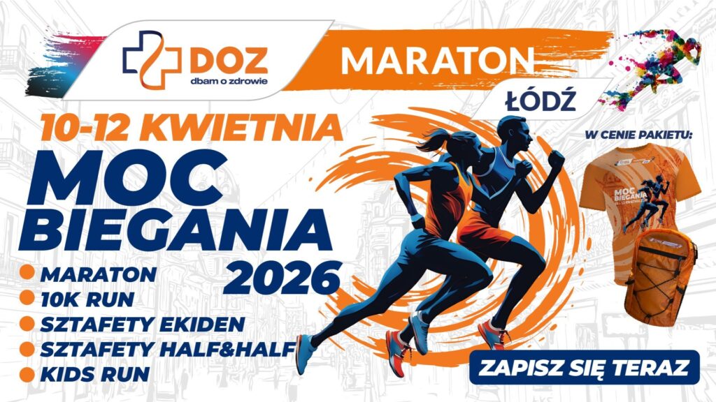 DOZ Maraton 10-12 kwietnia Łódź Atlas Arena