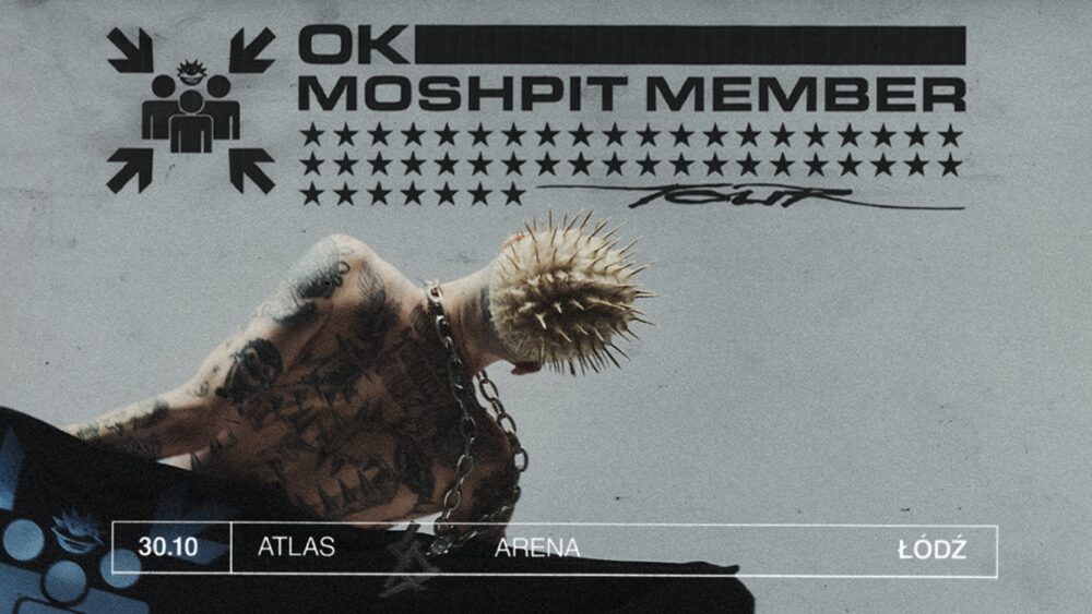 15.04.2026 - „REKLAMACJA’47” w drodze, przyszedł więc czas na ogłoszenie trasy koncertowej.  Oki zagra w łódzkiej Atlas Arenie