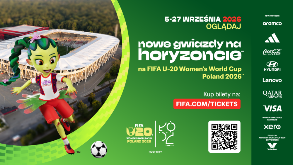 18.05.2026 - Łódź gospodarzem finału Mistrzostw Świata FIFA U-20 Kobiet 2026