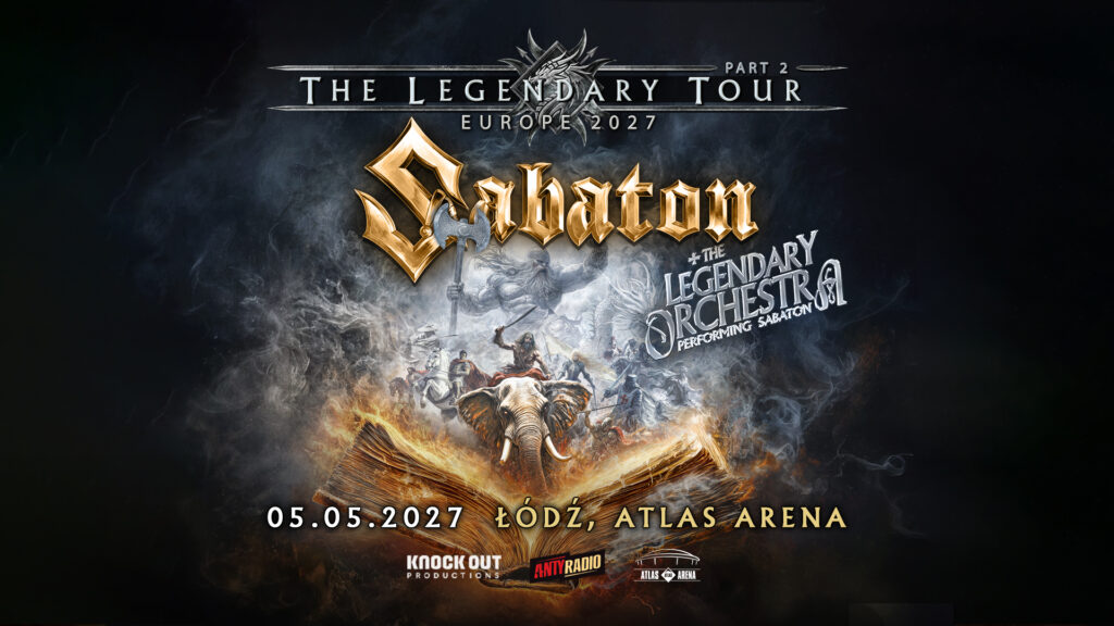 Wednesday, May 5 – Sabaton + The Legendary Orchestra