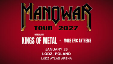 23.06.2026 - Ruszyła sprzedaż biletów na koncert MANOWAR w Łodzi. Legenda heavy metalu zagra w Atlas Arenie