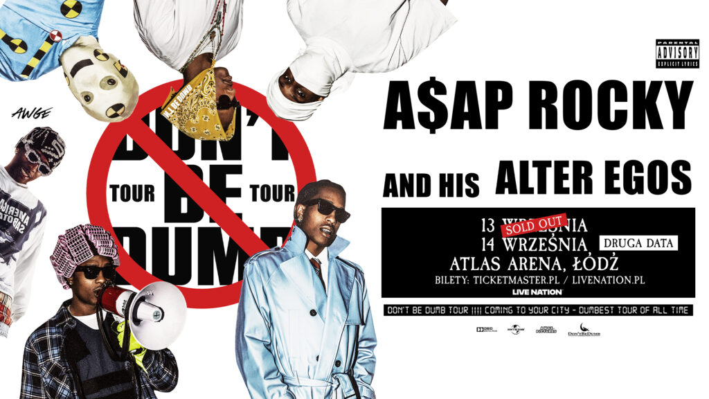 poniedziałek 14.09 - A$AP ROCKY – druga data