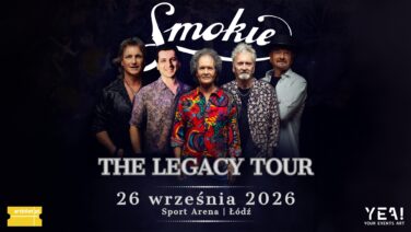 22.09.2026 - Smokie zagrają w Łodzi. Wielkie hity już 26 września w Sport Arenie