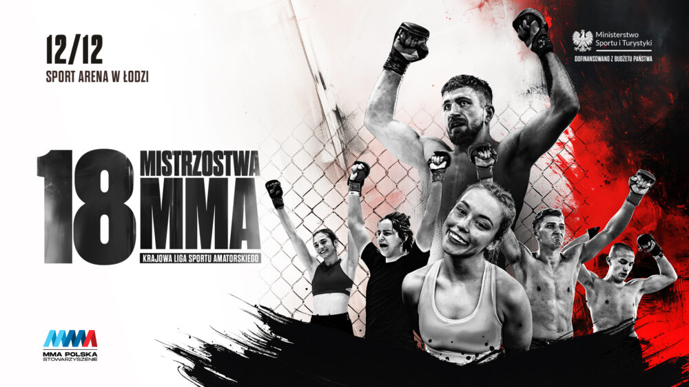 16.10.2026 - 18. Mistrzostwa MMA w Łodzi. Sport Arena gospodarzem turnieju