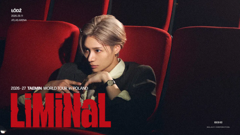 2.10.2026 - TAEMIN po raz pierwszy w Polsce. Gwiazda k-popu wystąpi w Atlas Arenie
